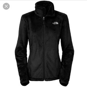 The North Face Black Osito Jacket Coat Furry Warm